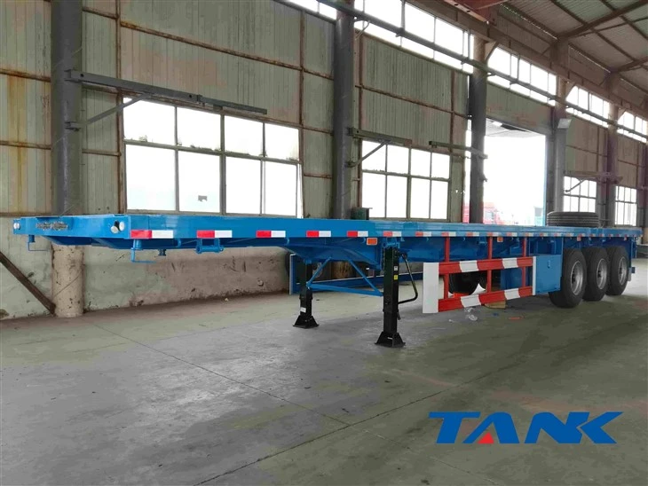 Trailer semi container datar 20/40 kaki