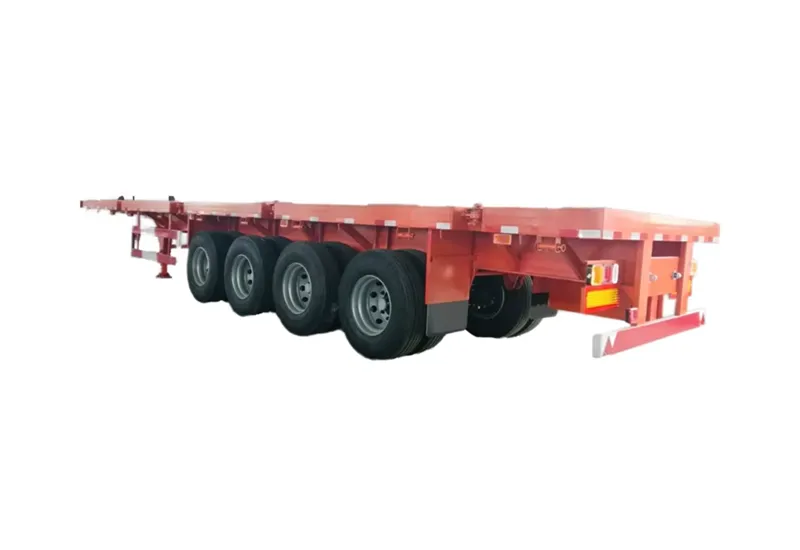 4 trailer flatbed gandar