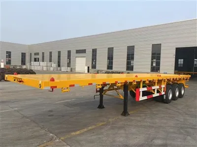 3 gandar 40ft flatbed trailer